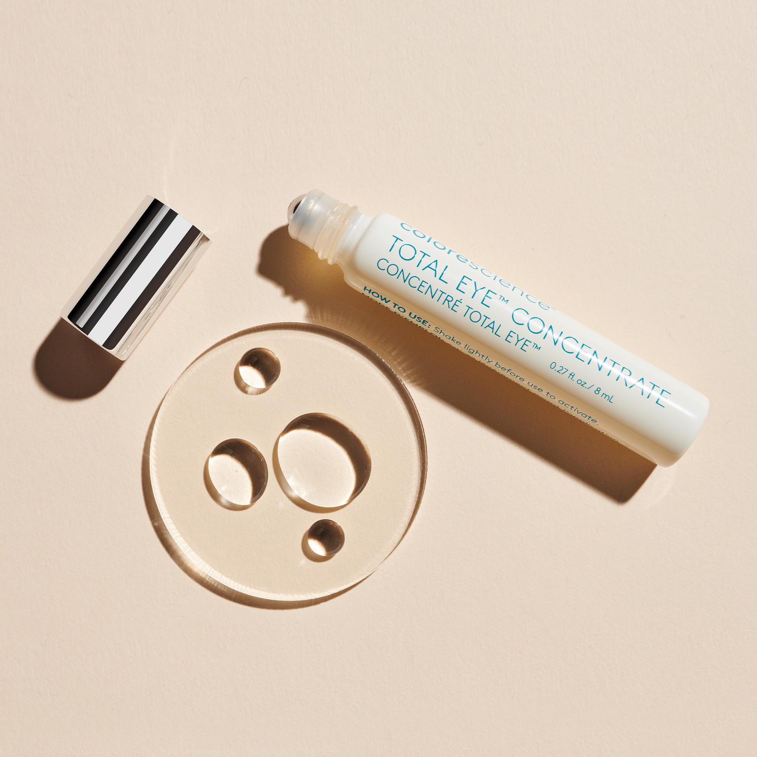 total eye concentrate serum with swatch || all